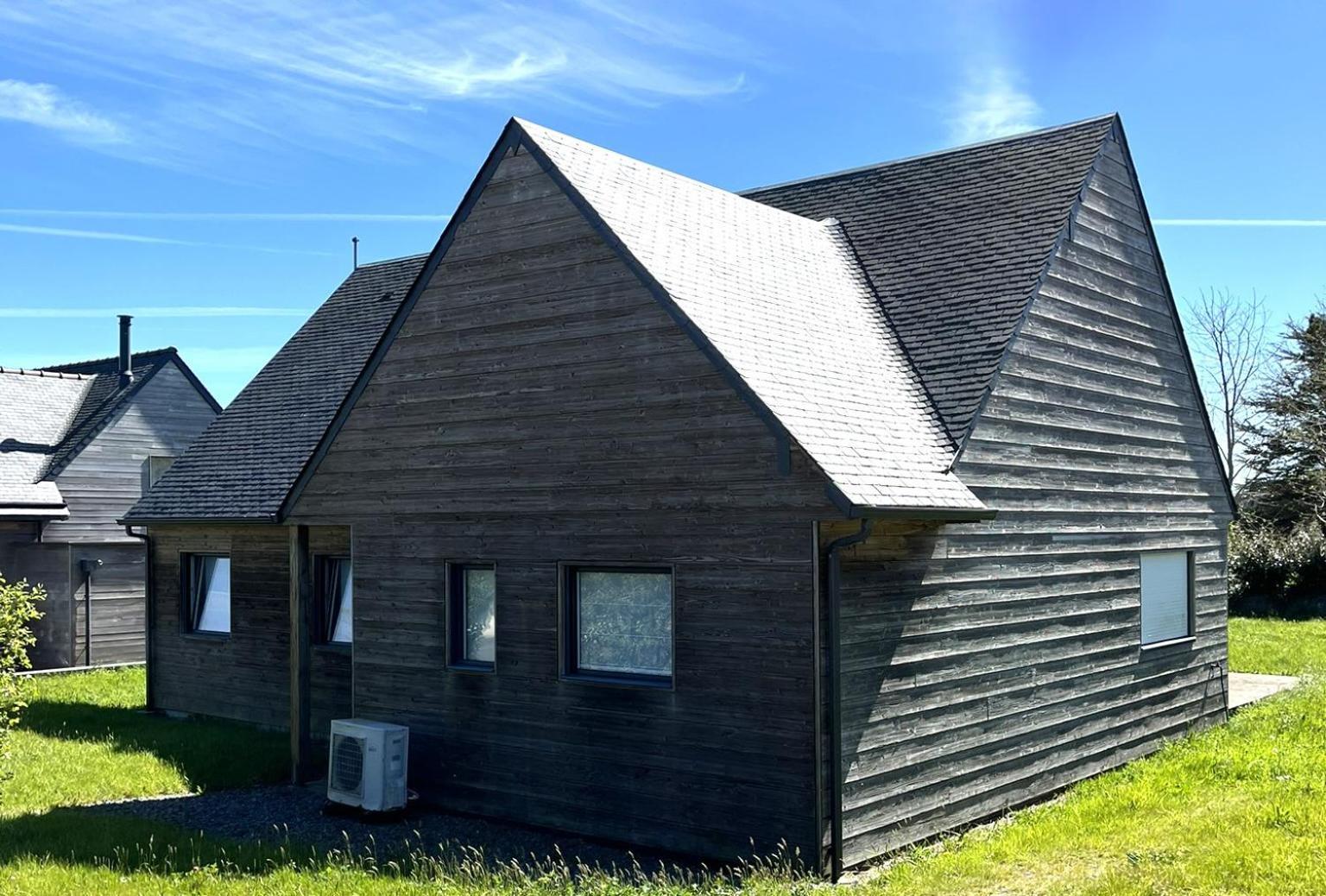 Belle Maison En Bois Perros - La Lande Kültér fotó