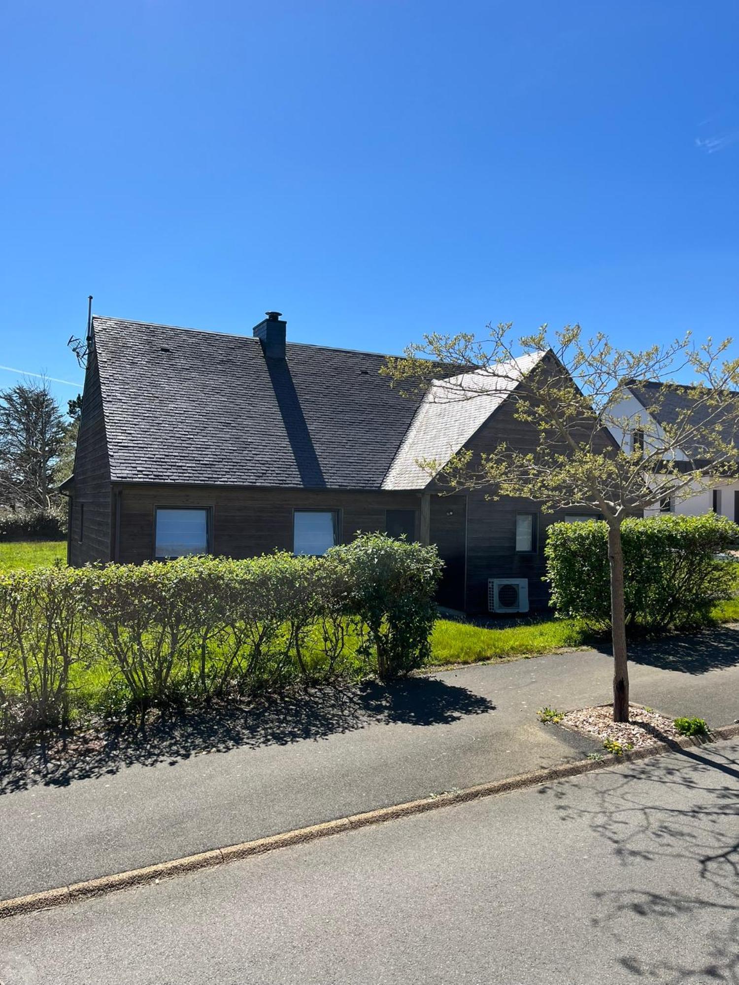 Belle Maison En Bois Perros - La Lande Kültér fotó